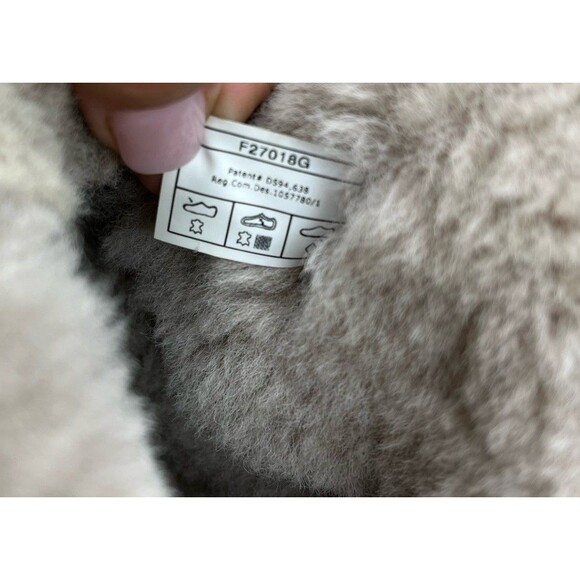 UGG Womens 1094329 Selene Bailey Nautical Rope Gray Suede Booties Sz 8 Wool Fur - Picture 10 of 11